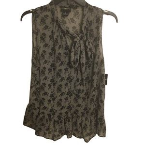 Liz Claiborne foral Blouse Size Medium